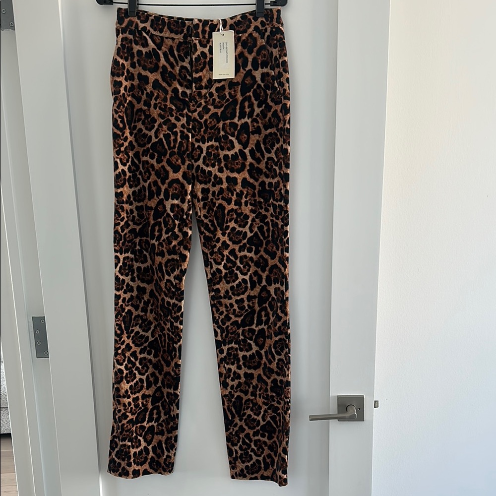 Leopard Print Pants Joie size 4